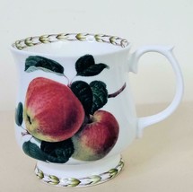 Vintage  Queen&#39;s Horticultural Society Art by Hooker Footed Apple Mug - $12.87