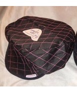 NWT Comeaux Black W/ Pink Diamond Stitching Quilted Welders Welding Cap - £9.96 GBP