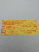 High Adventure White Water Float Trips Snows Trading Post Travel Brochure - £30.28 GBP