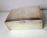 Coin Silver Finland 1916 Humidor Lindman Cigarette Box Cedar Lined Lead ... - $688.05