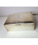 Coin Silver Finland 1916 Humidor Lindman Cigarette Box Cedar Lined Lead ... - £540.53 GBP