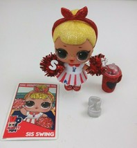 LOL Surprise Doll Glitter All Star BB’s Sis Swing Cheerleader Complete! - £19.19 GBP