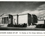 The Baltimore Museum of Art Maryland MD UNP  Vtg Postcard Unused N17 - $3.91