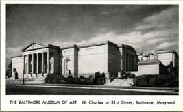 The Baltimore Museum of Art Maryland MD UNP  Vtg Postcard Unused N17 - £3.06 GBP