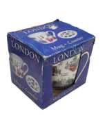 London Mug and Coaster Set Lambert Souvenirs England Icons Red Bus Big B... - $453.83 MXN