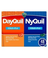 Vicks DayQuil and NyQuil Combo Pack, Cold &amp; Flu Medicine, Powerful Multi... - €11,84 EUR
