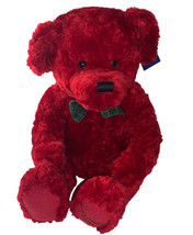 2002 Dillard&#39;s Christmas Teddy Bear Plush Stuffed Theodore 100th Anniver... - £16.44 GBP