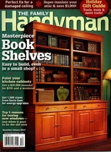 Family Handyman Magazine December 2009/January 2010 Masterpiece Bookshelves - £6.14 GBP