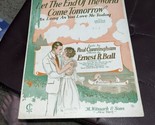 Vintage Sheet Music- 1926-Let The End Of The World Come Tomorrow-Love Me... - $5.94
