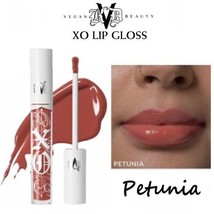KVD Vegan Beauty XO Lip Gloss PETUNIA high shine warm pink, Full Size Au... - $18.32