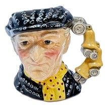 Royal Doulton Pearly King Toby Jug Small 4 inch Porcelain D6844 1986 - £36.64 GBP