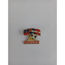 Vintage USA Soccer Lapel Hat Pin - £4.92 GBP