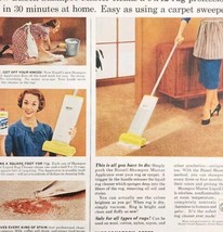 1958 Bissell Shampoo Master Rug Cleaner Advertisement Household Applianc... - $29.99