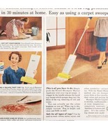 1958 Bissell Shampoo Master Rug Cleaner Advertisement Household Applianc... - $29.99