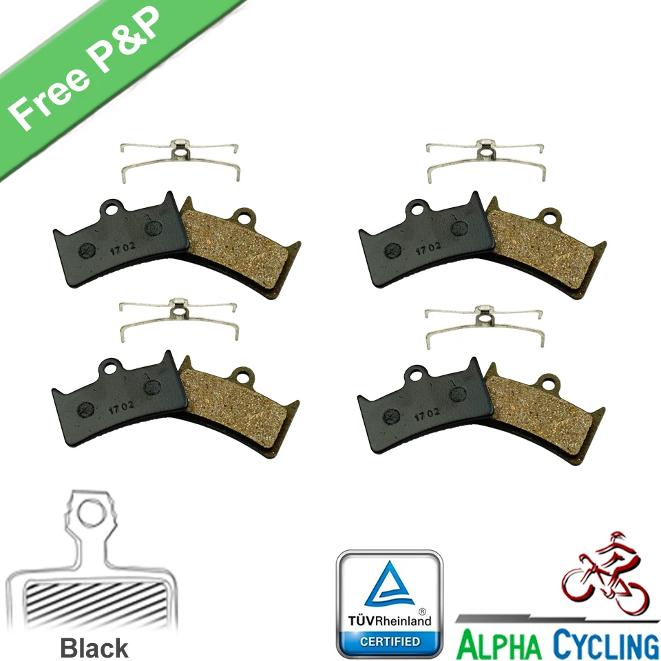 4 Pairs, Bicycle Disc ke Pads  Hope Tech Evo V4 Hydraulic Caliper,  EX Cl, Resin - £74.84 GBP