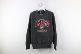 Vintage Streetwear Mens XS Faded Spell Out Oxford University Crewneck Sweatshirt - £35.11 GBP