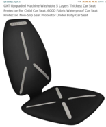 GXT Water Resistant Car Seat Protector - Protects Leather Seats from Imp... - $12.75