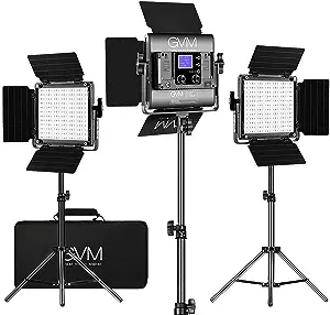 Gvm Rgb Led Video Lighting Kit, 800D Studio Video Lights With Panel, App... - $665.99