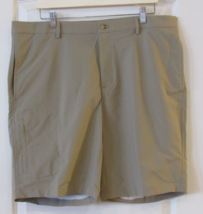 Greg Norman Performance Golf 10-in Inseam Shorts Khaki Men&#39;s Sz 38W NWT ... - $19.65