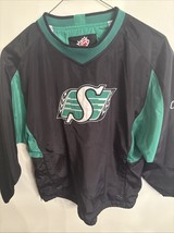 YOUTH Saskatchewan Roughriders Reebok CFL Football Pullover 2 Pockets Si... - $470.99 MXN
