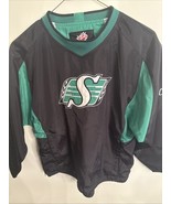 YOUTH Saskatchewan Roughriders Reebok CFL Football Pullover 2 Pockets Si... - €21,18 EUR