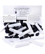 Black Tourmaline Selenite Combo Pack 1 LB Each Bulk Rough Raw Natural fo... - $58.12