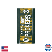 FOCO Green Bay Packers NFL Big Logo Beach Towel - Official Licensed Fan ... - $32.05