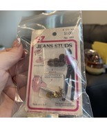 2 LOT-VTG EZ Jeans Studs, Old Stock - $19.24 CAD