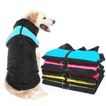 Waterproof Pet Dog Puppy Vest Jacket Winter Warm Dog Clothes Pet Padded Vest Zip - £11.46 GBP+