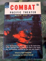 Combat Pacific Theater World War II-Dell First Edition 1962 Vintage Paperback - £7.85 GBP