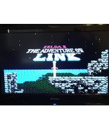 Nintendo Game Cartridge Original NES Zelda II The Adventure of Link Test... - £26.37 GBP