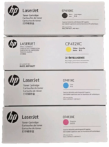 HP 410X SET CF410XC CF411XC CF412XC CF413XC High Yield LaserJet Toner Op... - $239.99