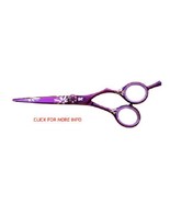 washi purple lilac 9f09 scissor shear ONLY japanese 440c steel beauty ha... - €197,01 EUR