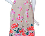 Lands End Women&#39;s Size 6 Petite, Stretch Midi Skirt, Floral - £15.92 GBP
