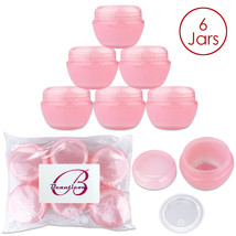 (6 Pieces) 50G/50Ml High Quality Pink Ov Container Jars - $15.99