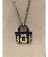 NWot COACH Handbags Purses charm key chain Keyring Necklace - £64.58 GBP