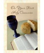On Your First Holy Communion - Communion Greeting Card - 25034 - $51.04 MXN