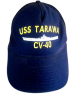 USS TARAWA Ball Cap hat unisex adult Navy ship snapback USA made adjustable - $22.76