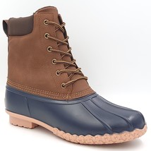 Weatherproof Vintage Men Duck Boots Adam II Size US 8M Brown Faux Leather - £29.52 GBP