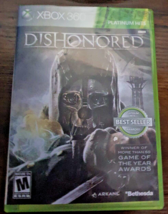 Dishonored (Microsoft Xbox 360, 2012) Complete with Manual Insert Tested Works - £8.03 GBP