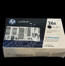 Genuine HP LaserJet CF226XC 26X Black Toner Cartridge Sealed New In Retail Box - £110.46 GBP