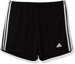 Women Adidas Squadra 21 Soccer Shorts Apparel Training Shorts Black 2XL NEW - £11.42 GBP