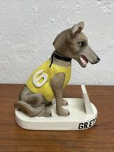 Vintage Derby Lane St Petersburg Grey's Statesman Greyhound Bobblehead K... - $29.70
