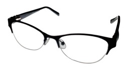 Jones New York Mens Ophthalmic Rimless Tear Drop Eyewear Frame, J139 Black. 49mm - £28.20 GBP