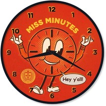Loki Wall Clock (Miss Minutes) 25cm Diameter - Official Merchandise - $17.36