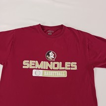 Champion Florida State Seminoles Basketball NCAA Red Short Sleeve T-Shirt Mens M image 10
