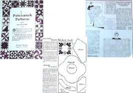 Vintage Patchwork Patterns No 4 McKim Quilts 1930&#39;s - $5.00