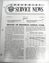1964-1967 Corvette Bulletin Service News Servicing The Breakerless Ignition - £14.77 GBP