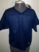 Bike Youth Boy's Football Practice Mesh Jersey Top Navy Blue New $25 - $16.99