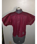 BIKE YOUTH BOY&#39;S BOYS FOOTBALL PRACTICE MESH JERSEY TOP MAROON NEW $25 - $23.30 CAD